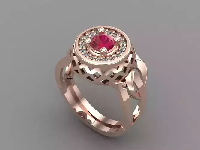 Women Rings 3DM Render Files Machine Ready 46