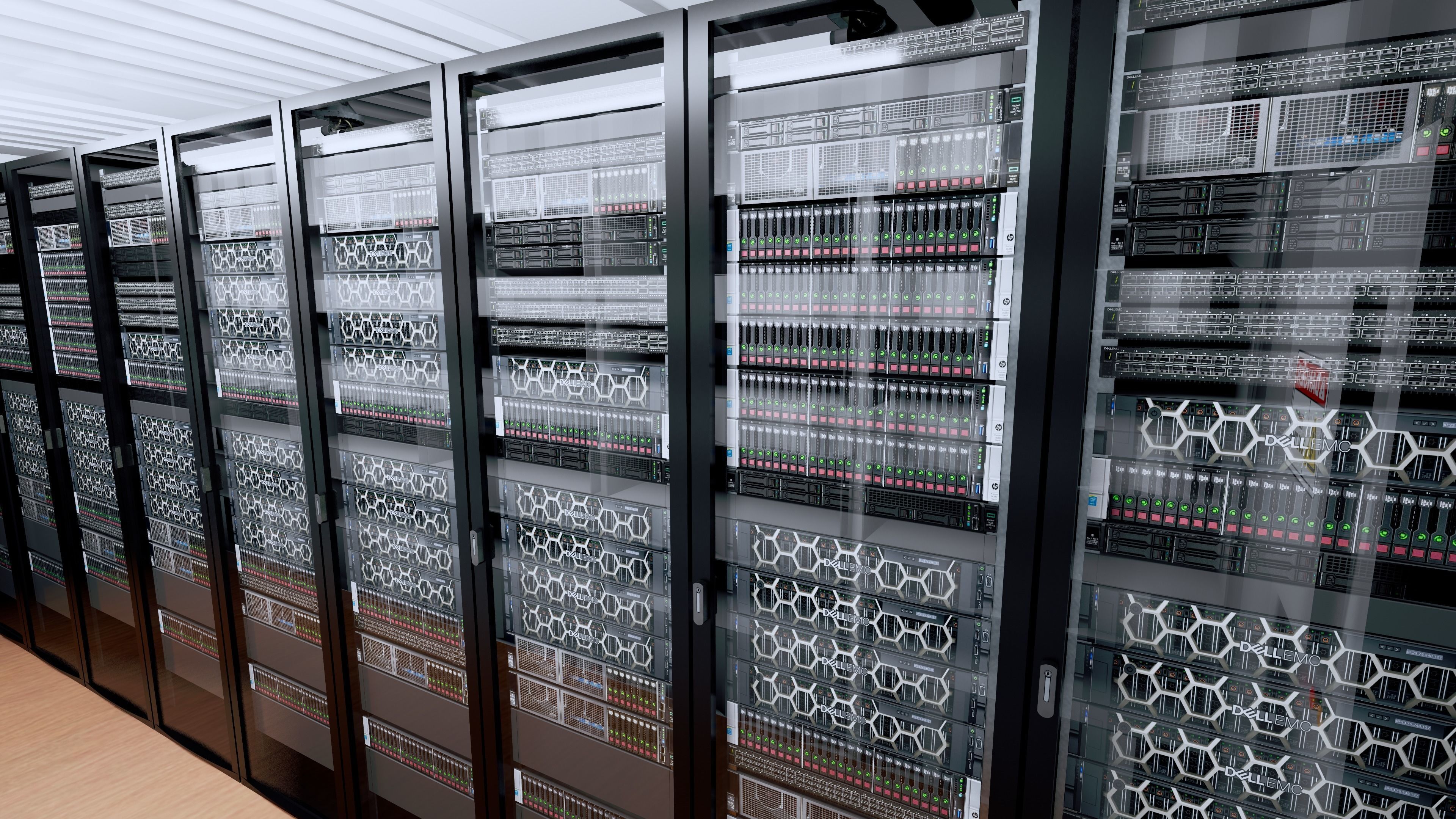 Container data center 3D model_3