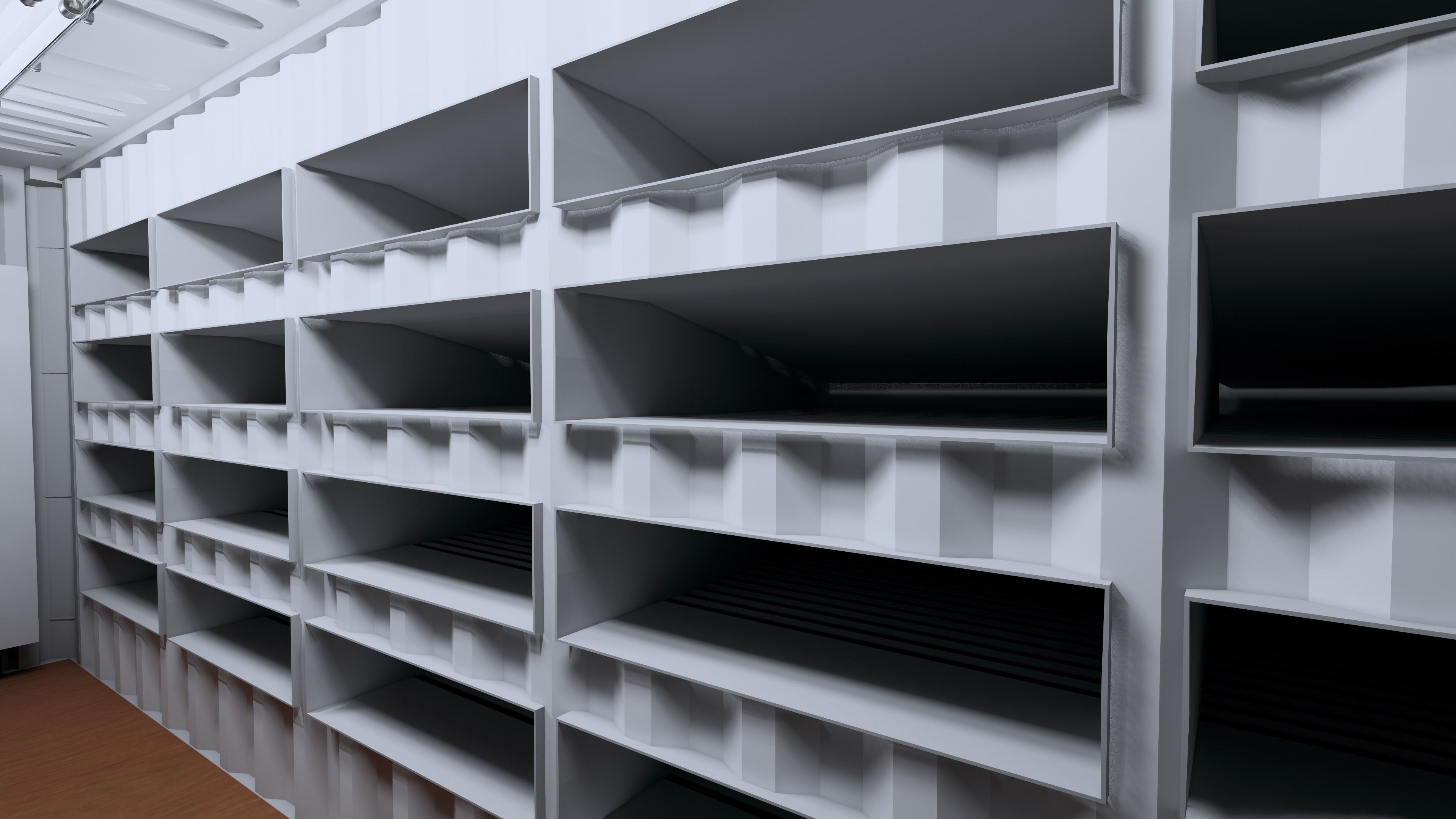 Container data center 3D model_4