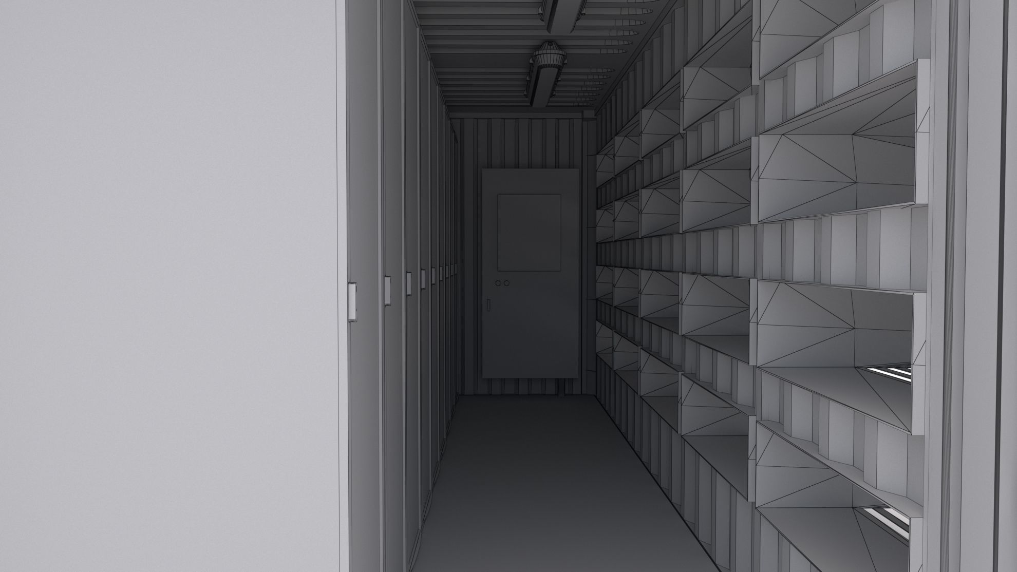 Container data center 3D model_16
