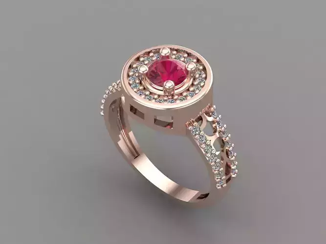 Women Rings 3DM Render Files Machine Ready 44