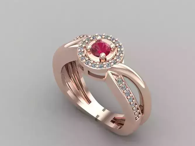 Women Rings 3DM Render Files Machine Ready 38