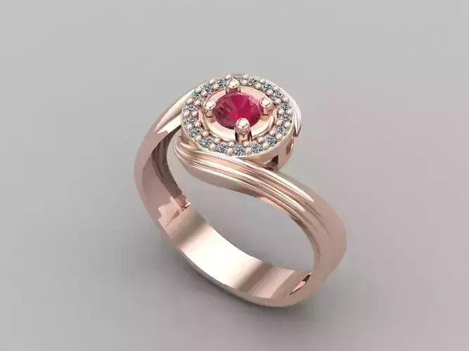 Women Rings 3DM Render Files Machine Ready 36