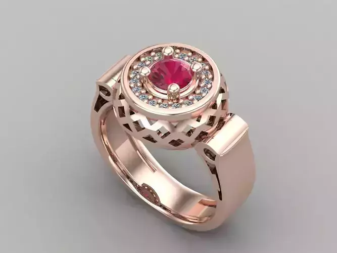 Women Rings 3DM Render Files Machine Ready 34