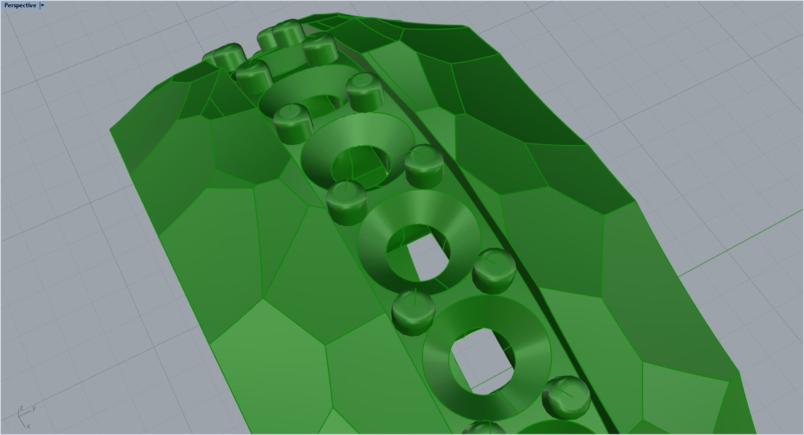 gemstone ring 3D print model_25