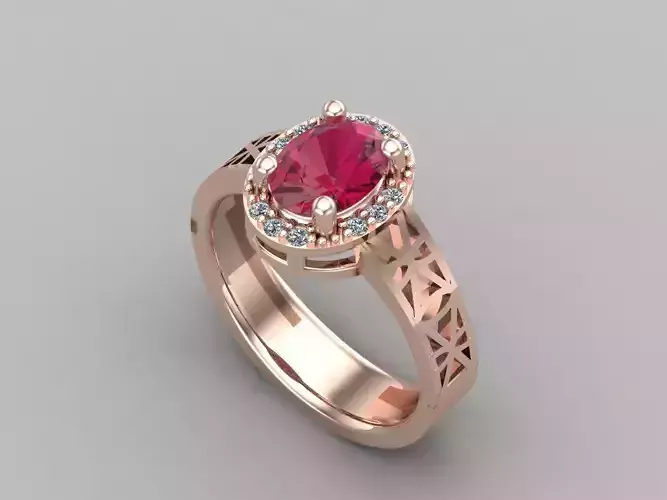 Women Rings 3DM Render Files Machine Ready 29