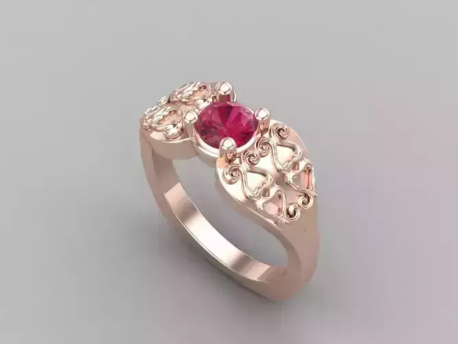 Women Rings 3DM Render Files Machine Ready 26