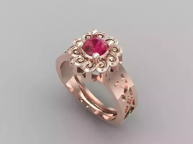 Women Rings 3DM Render Files Machine Ready 24