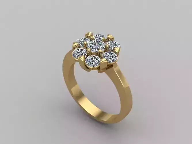 Women Rings 3DM Render Files Machine Ready 2