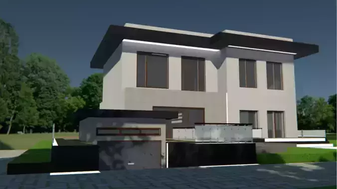 Contemporan house model