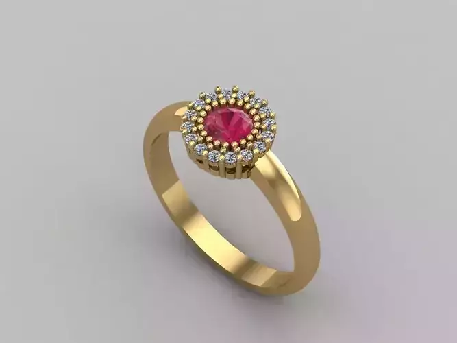 Women Rings 3DM Render Files Machine Ready 15