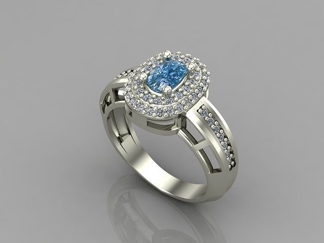 Women Rings 3DM Render Files Machine Ready 113 3D print model
