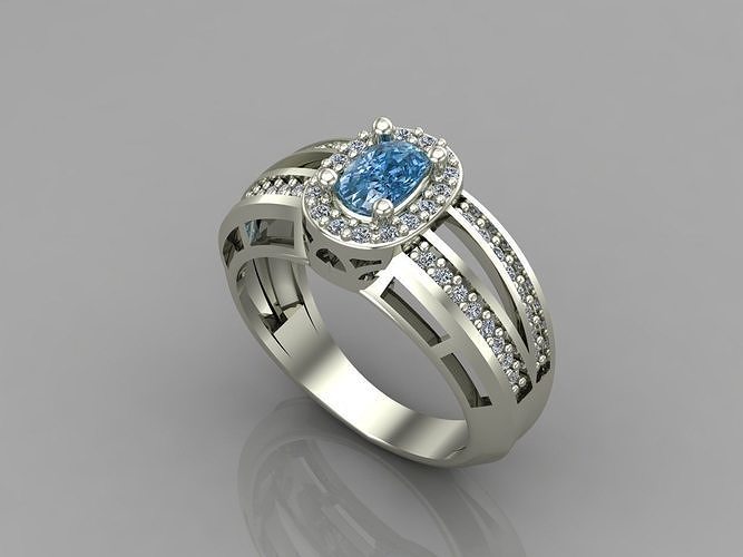 Women Rings 3DM Render Files Machine Ready 109 3D print model