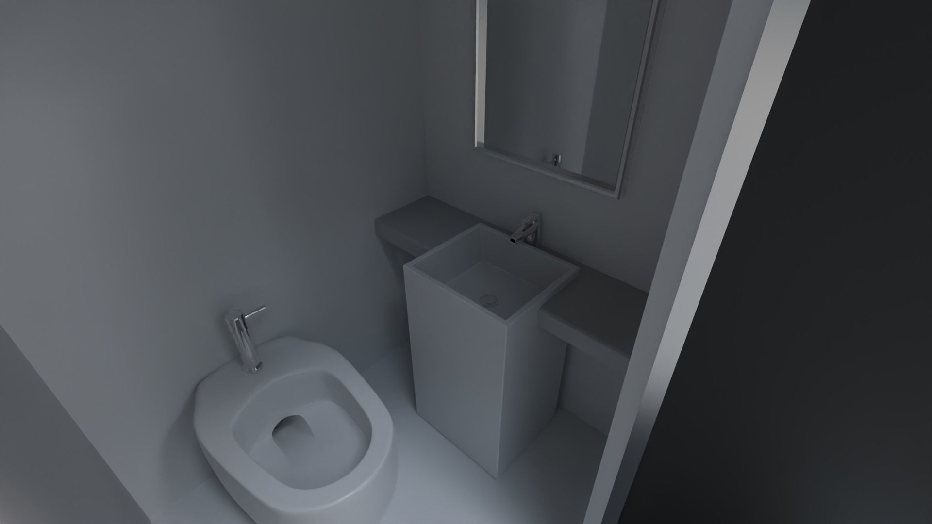 Portable Toilets 3D model_2