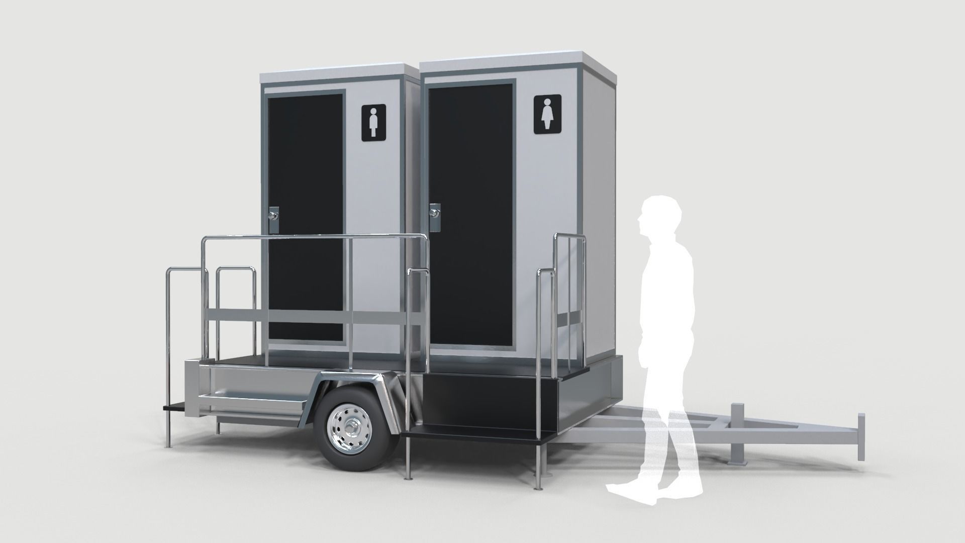 Portable Toilets 3D model_3