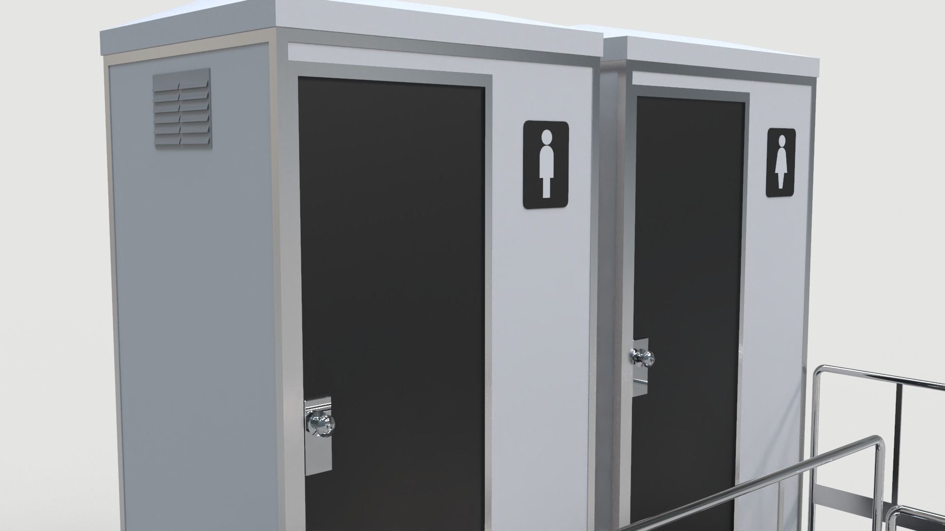 Portable Toilets 3D model_7