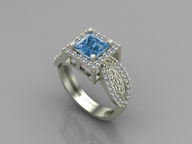 Women Rings 3DM Render Files Machine Ready 105 3D print model