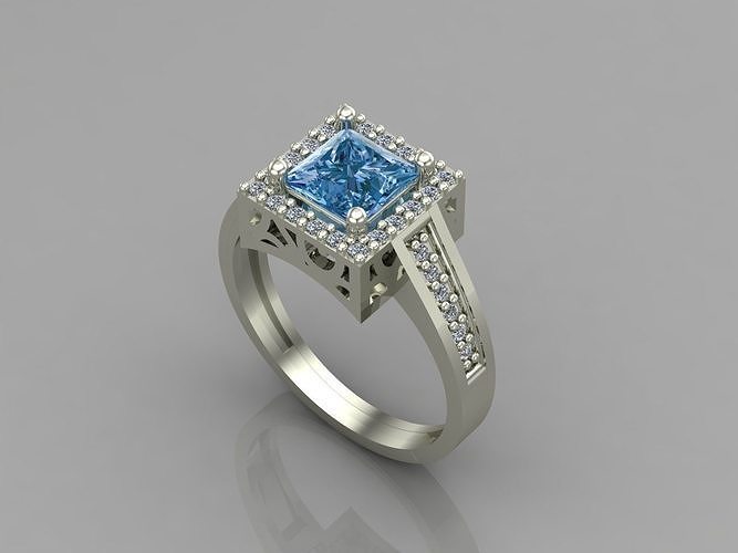Women Rings 3DM Render Files Machine Ready 104 3D print model
