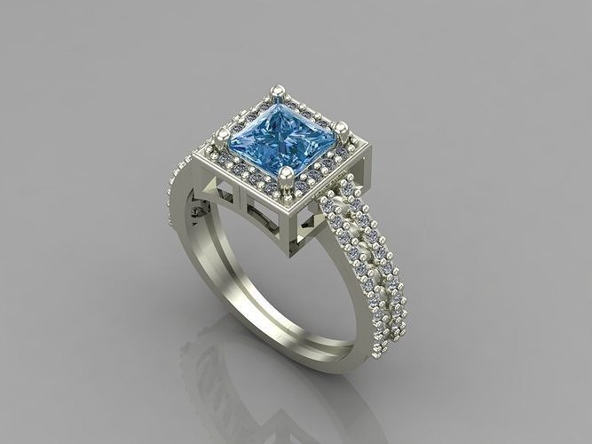 Women Rings 3DM Render Files Machine Ready 103 3D print model