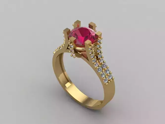 Women Rings 3DM Render Files Machine Ready 1