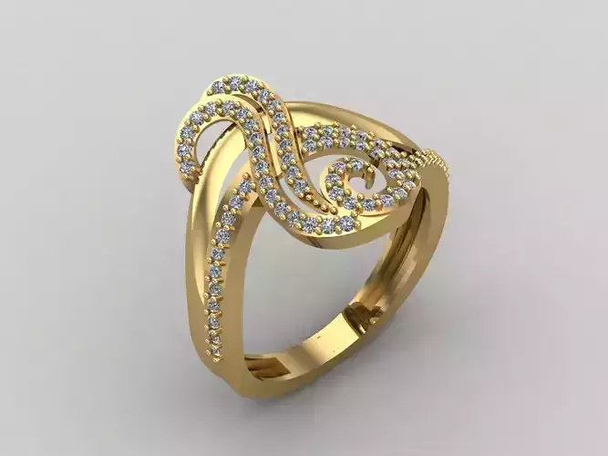 Mix Women Rings 3DM Render Files Machine Ready 9