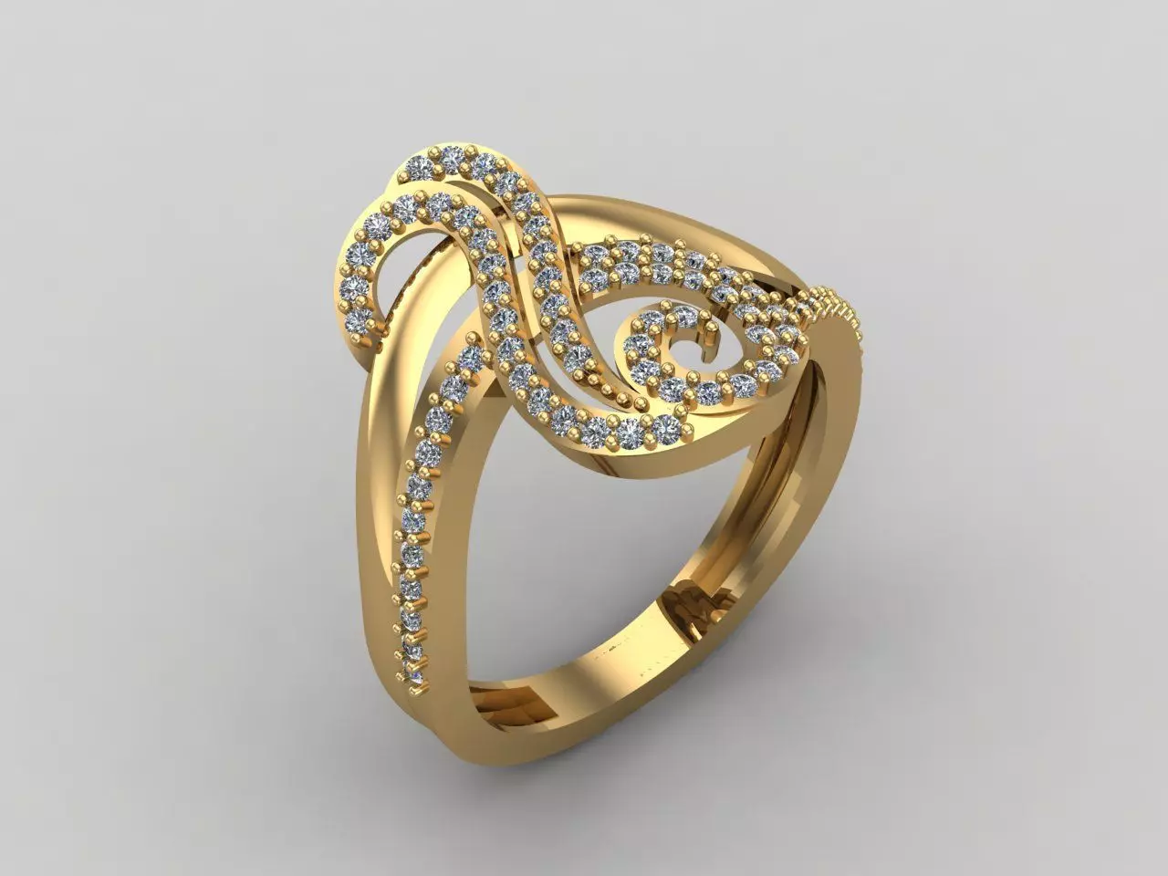 Mix Women Rings 3DM Render Files Machine Ready 9 3D print model