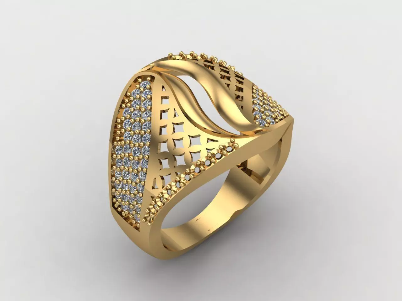 Mix Women Rings 3DM Render Files Machine Ready 73 3D print model