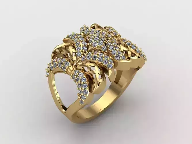 Mix Women Rings 3DM Render Files Machine Ready 72