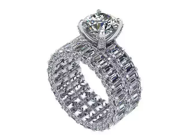 Wedding diamond set