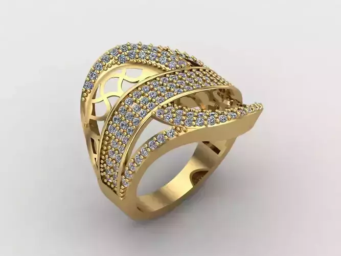 Mix Women Rings 3DM Render Files Machine Ready 65