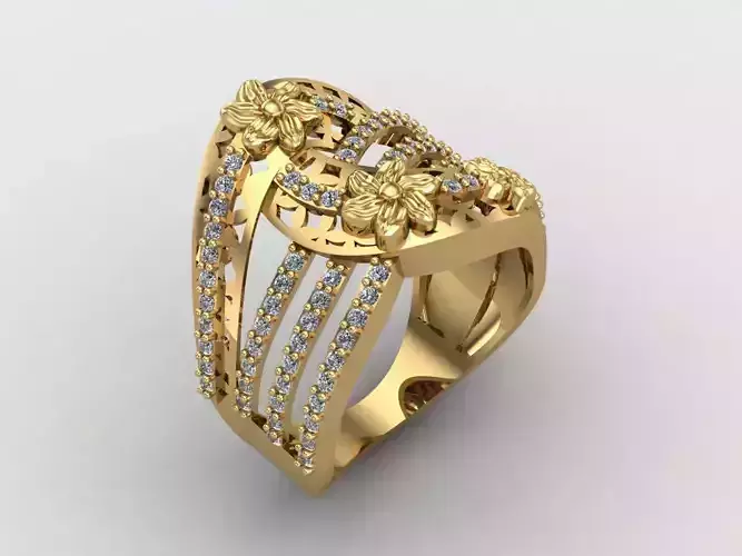 Mix Women Rings 3DM Render Files Machine Ready 64