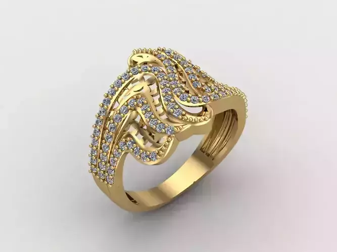 Mix Women Rings 3DM Render Files Machine Ready 62
