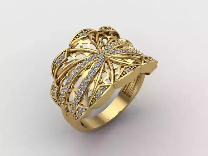 Mix Women Rings 3DM Render Files Machine Ready 58