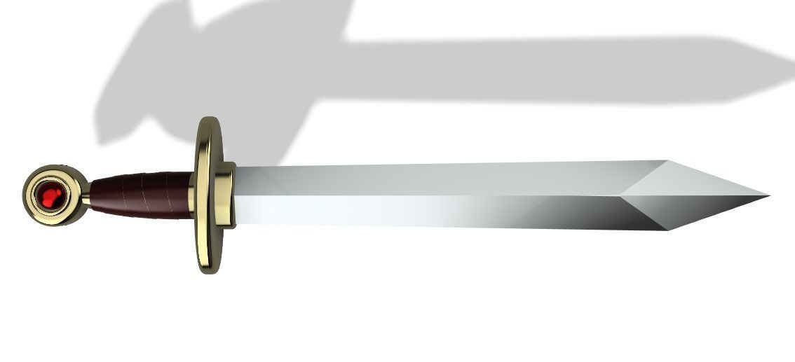 LINK Basic Sword STL Files Legend of Zelda Windwaker 3D print model_2