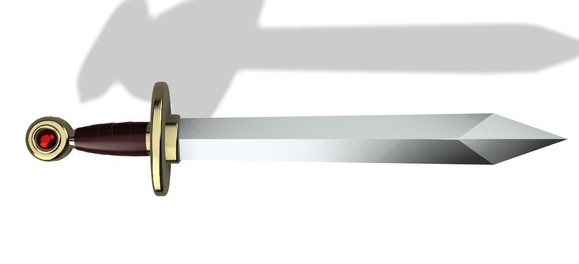 LINK Basic Sword STL Files Legend of Zelda Windwaker 3D print model_1