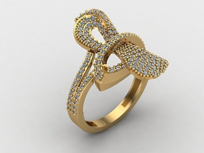 Mix Women Rings 3DM Render Files Machine Ready 50 3D print model