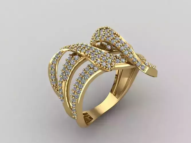 Mix Women Rings 3DM Render Files Machine Ready 5