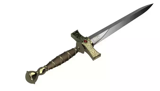 Celica Golden Dagger STL Files Fire Emblem Echoes