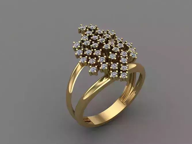Mix Women Rings 3DM Render Files Machine Ready 43