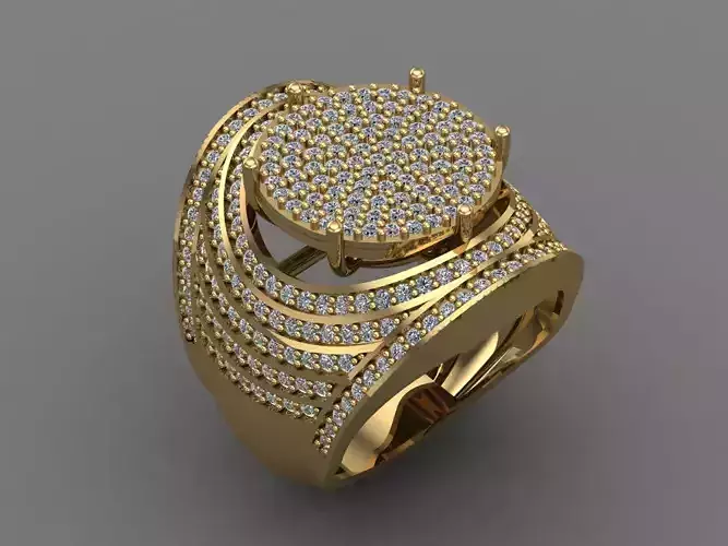 Mix Women Rings 3DM Render Files Machine Ready 41