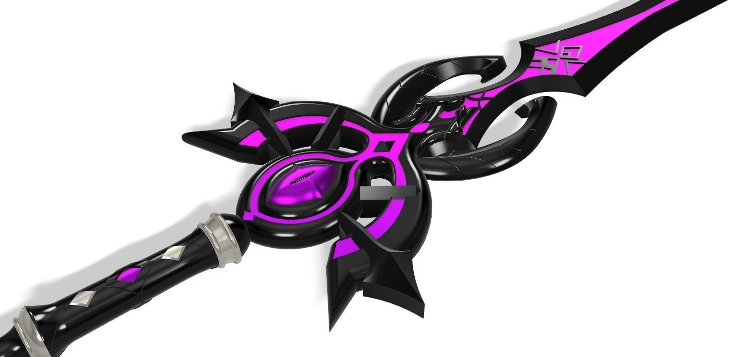 Festering Desire STL Files Genshin Impact 3D print model_1