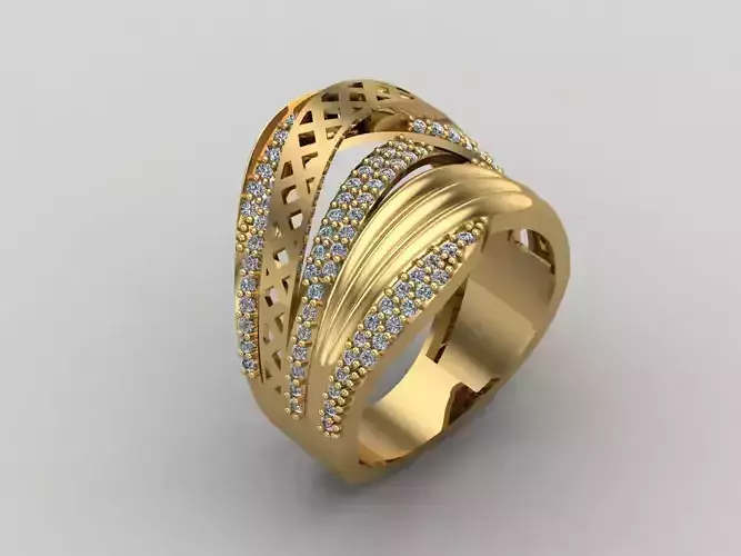 Mix Women Rings 3DM Render Files Machine Ready 4