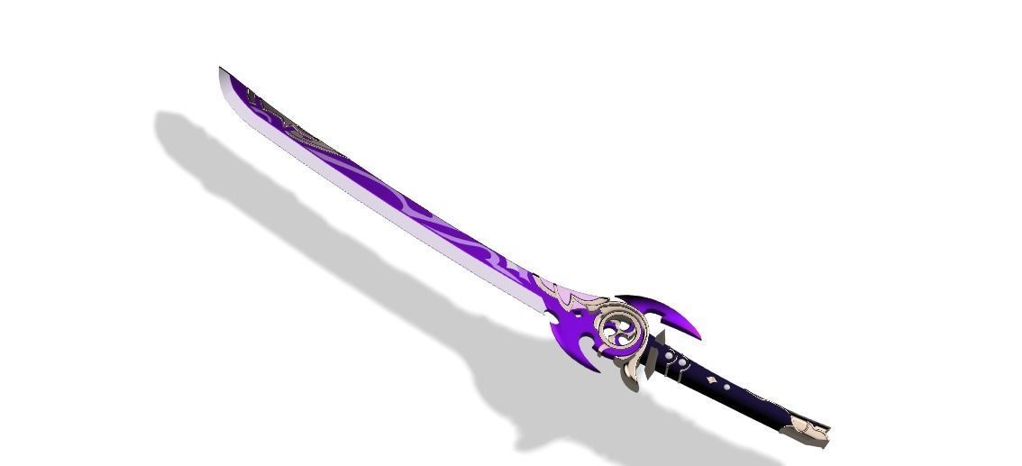 Mistsplitter Reforged STL Files Genshin Impact 3D print model_6