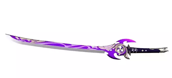 Mistsplitter Reforged STL Files Genshin Impact