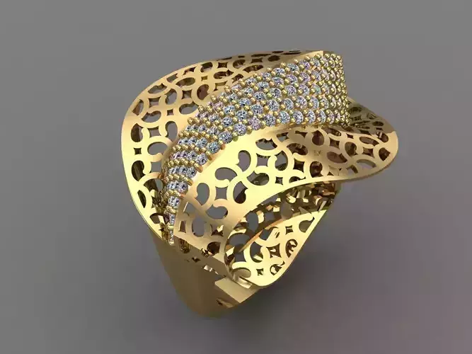 Mix Women Rings 3DM Render Files Machine Ready 38