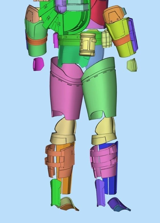 Sith Imperial Trooper Full Size Props STL Files 3D print model_5