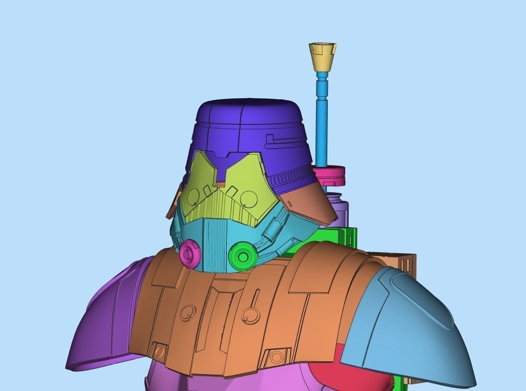 Sith Imperial Trooper Full Size Props STL Files 3D print model_2