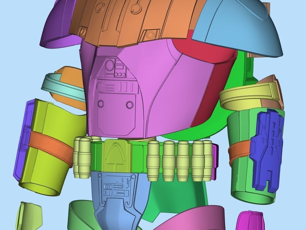 Sith Imperial Trooper Full Size Props STL Files 3D print model_3