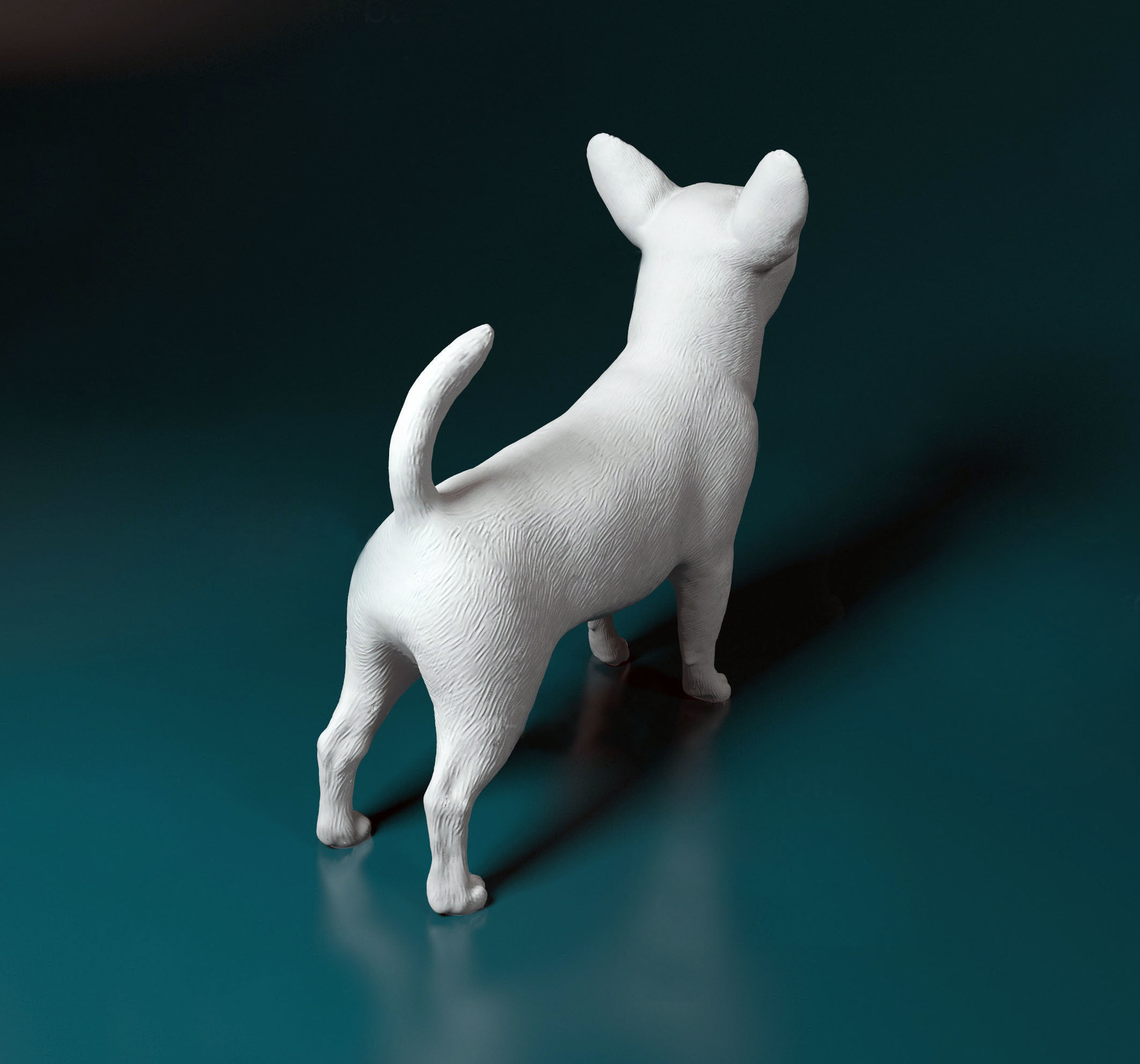 Chihuahua dog 3D print model_2