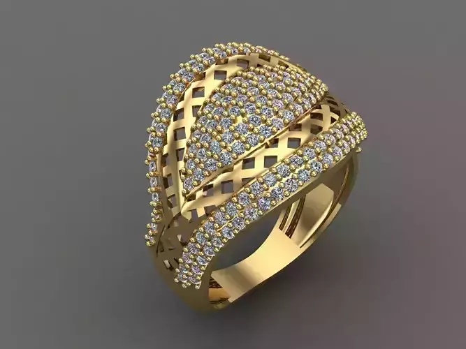Mix Women Rings 3DM Render Files Machine Ready 32
